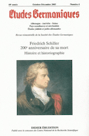Etudes germaniques, no 04, 2005